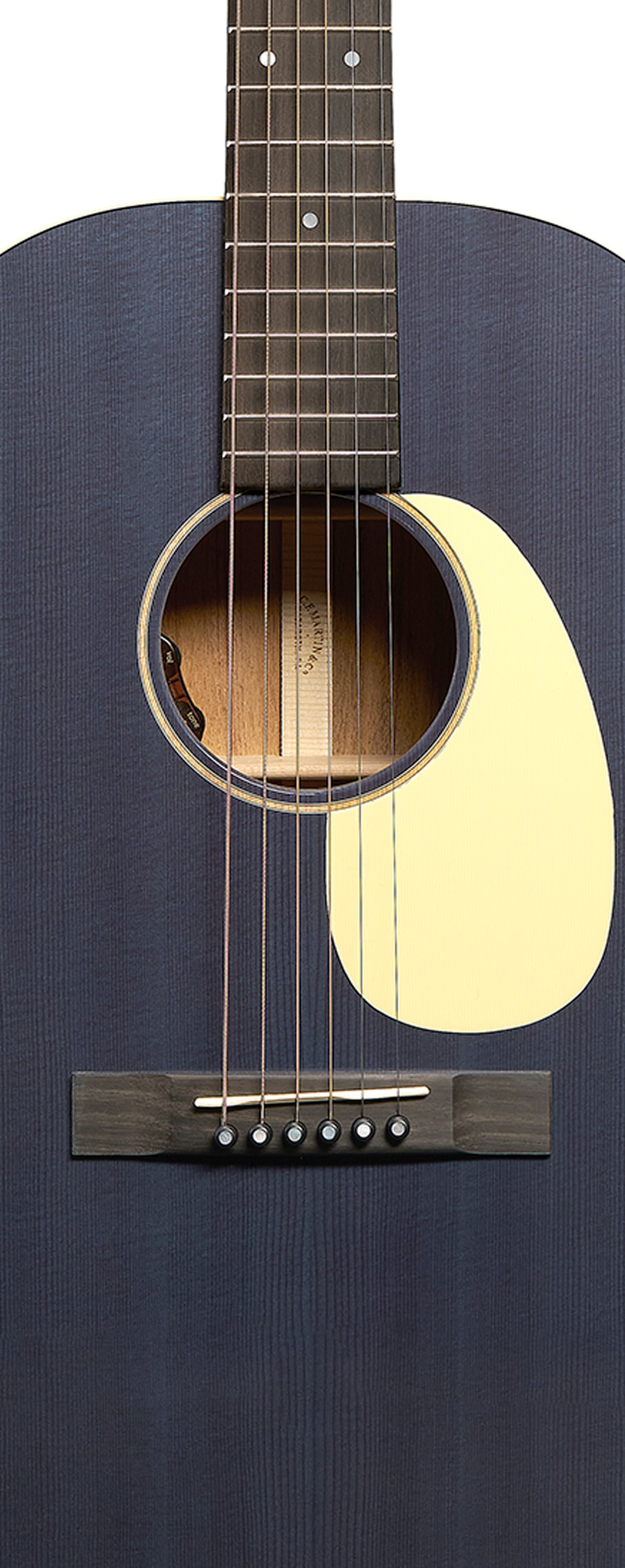 Body of Martin 00L-16E Blue Denim Guitar image number 3